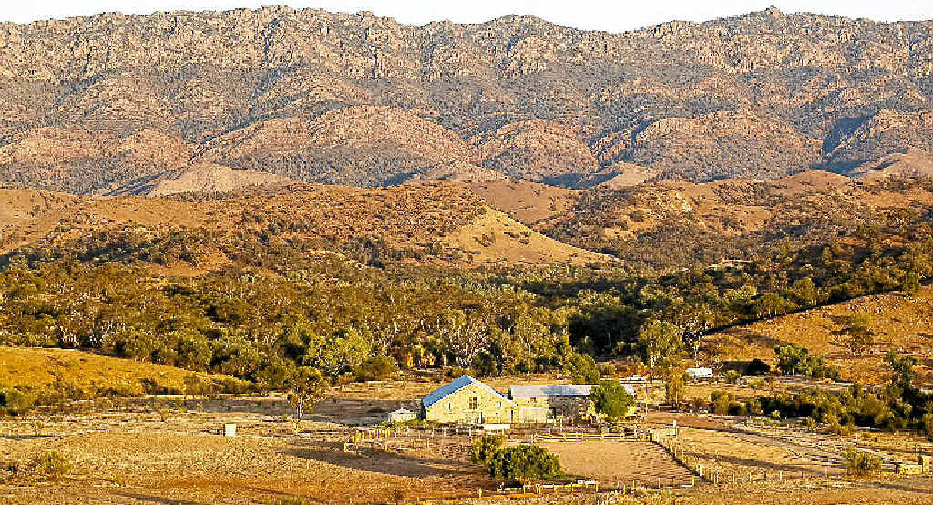BRUSH WITH FAME: The picturesque Arkaba Station in South Australia. BRUSH WITH FAME: The picturesque Arkaba Station in South Australia.